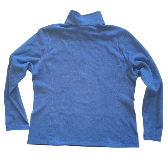 Patagonia XL 1/4 Microfleece Fleece Pullover Blue - Picture 2 of 4